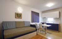 5 person apartment with garden view, balcony, and private facilities (bath and shower)